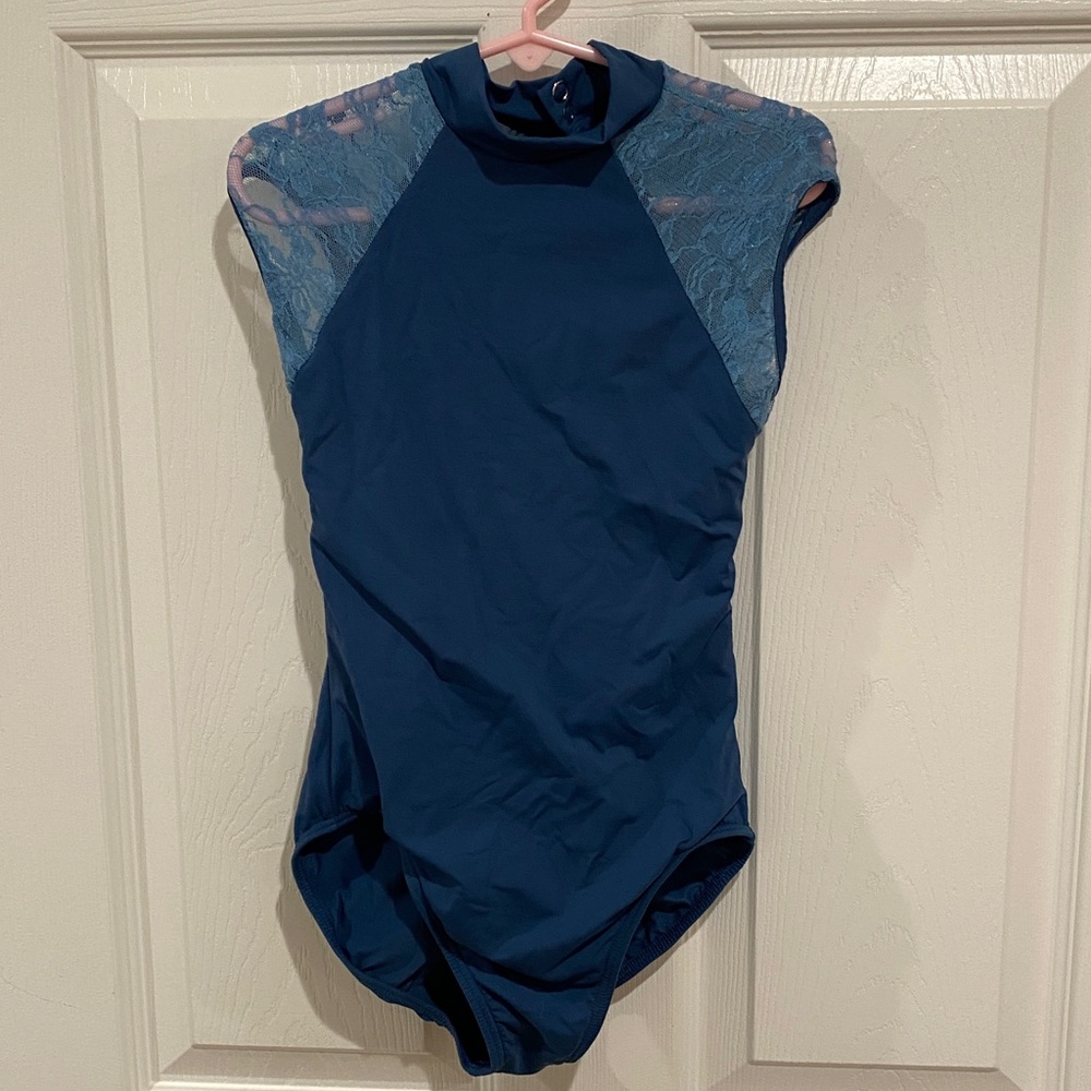 Honeycut Teal Lace XXS Leotard